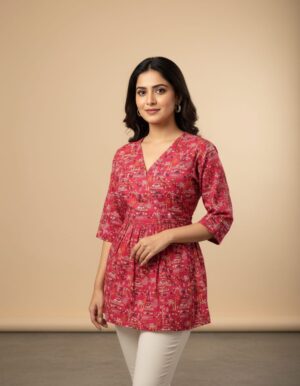 elegant Jaipur Cotton Handloom Kurti