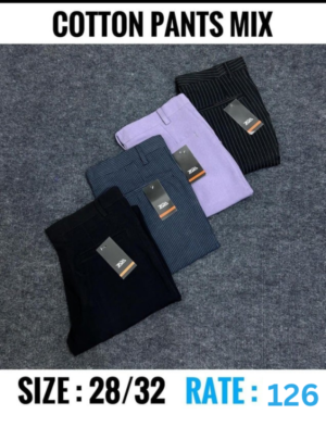 COTTON PANTS MIX