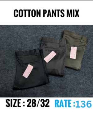 COTTON PANTS MIX
