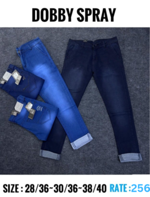 DOBBY SPRAY Jeans