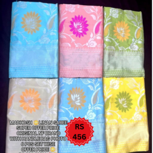 🌼 Madhosh Linen Saree