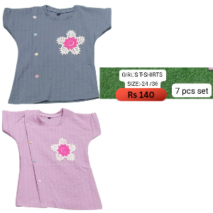 Girls T-Shirts Set