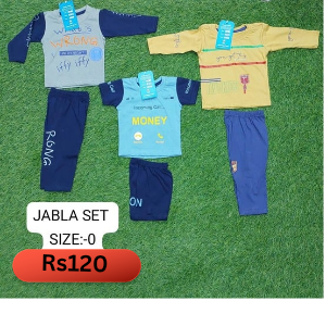 New Born Baby Jabla Set