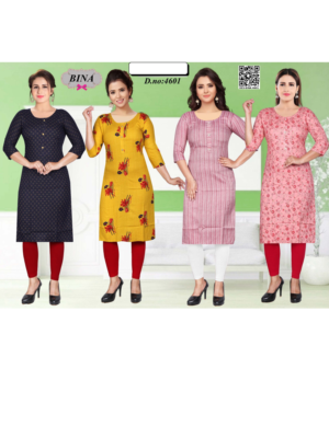 Women Printed Straight Kurti