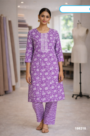 Straight Kurti / Tunic SET