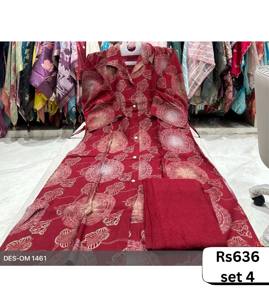 Kurti With Bottom Set