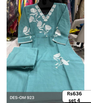 Kurti With Bottom Set