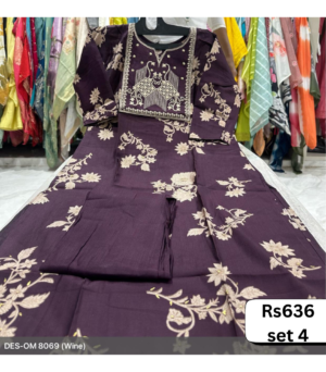 printed kurti set for women