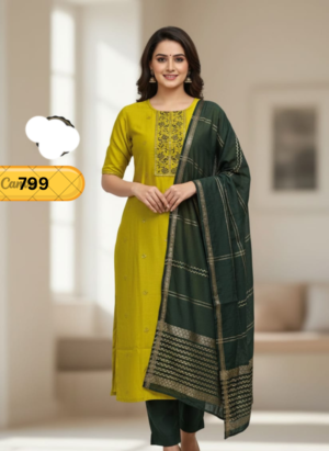 Kurta Set with Dupatta