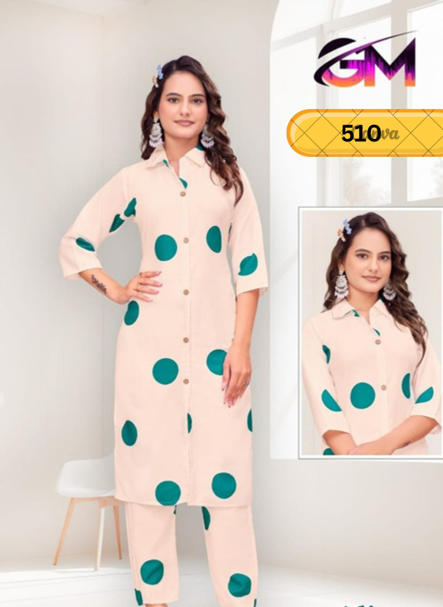 Printed Straight Kurti for Women